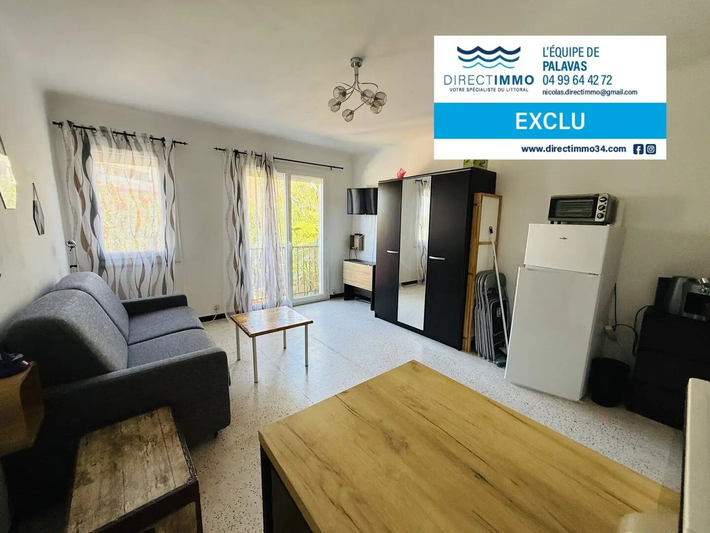 Appartement à vendre, 24m², Palavas-les-Flots