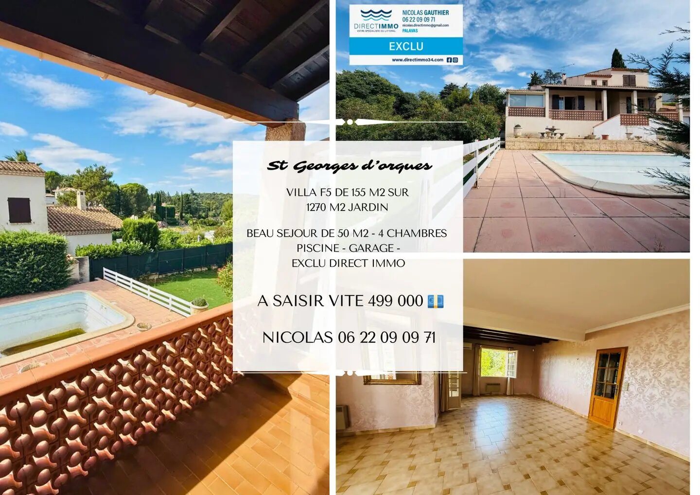 Maison à vendre, 155m², Saint-Georges-d'Orques
