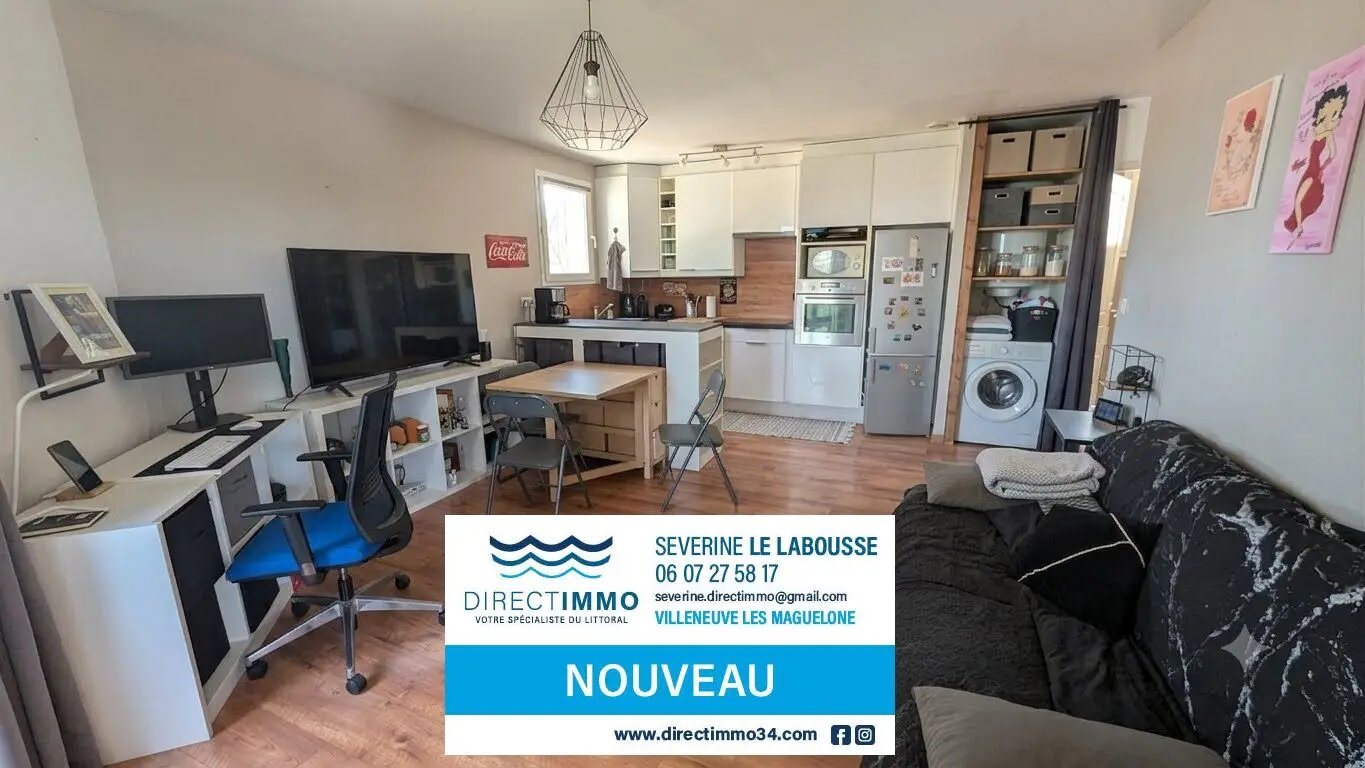 Appartement à vendre, 43m², Villeneuve-lès-Maguelone