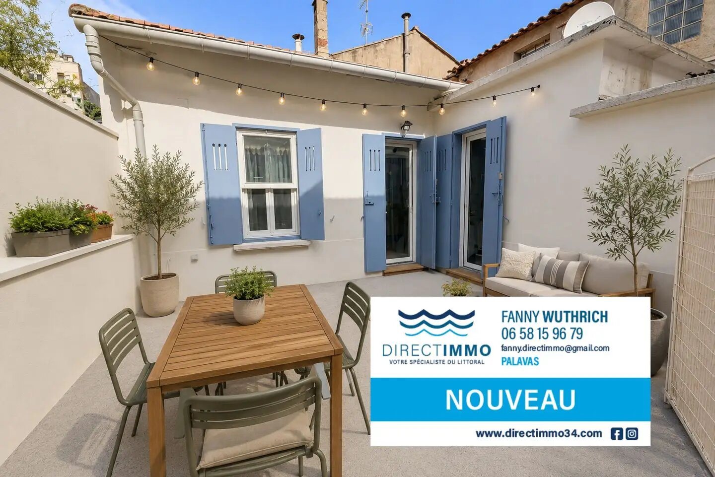 Maison à vendre, 45m², Palavas-les-Flots