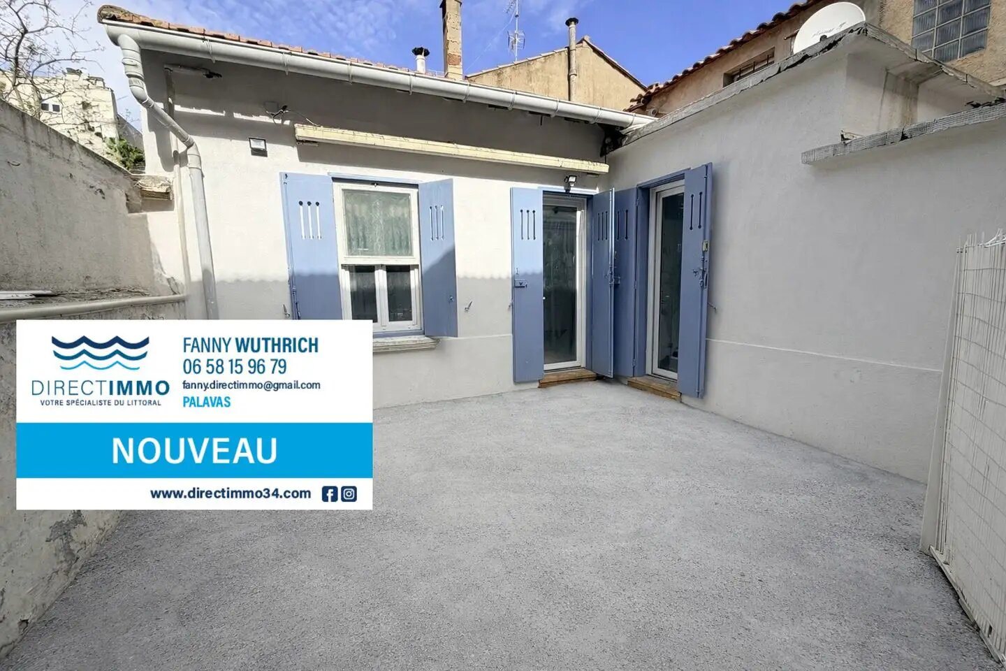 Maison à vendre, 45m², Palavas-les-Flots
