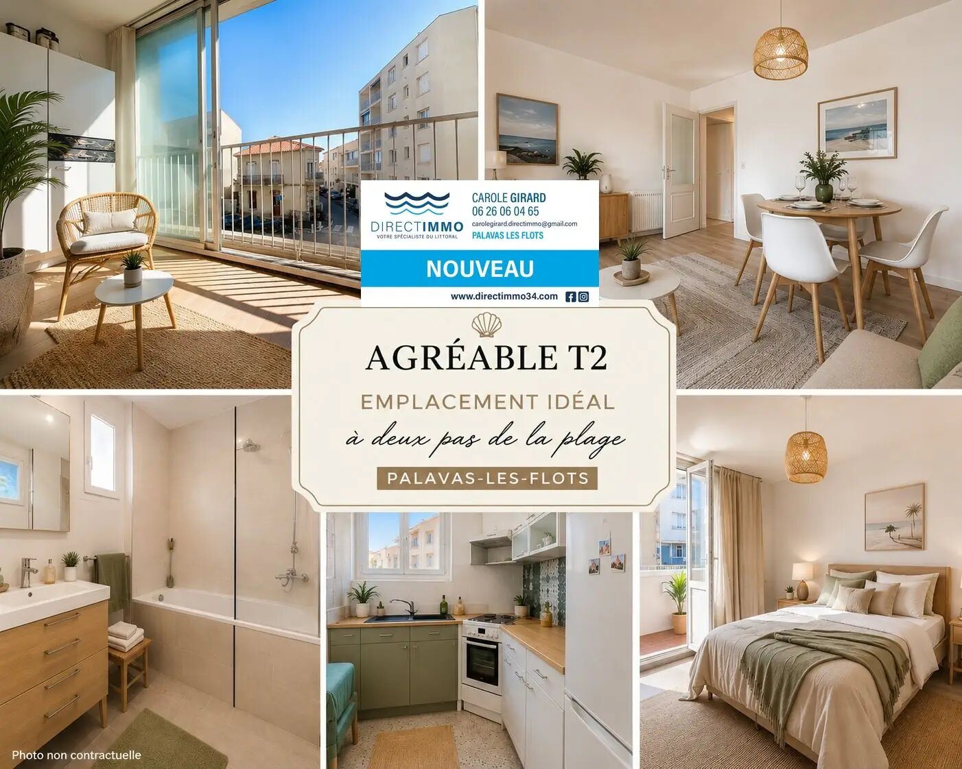Appartement à vendre, 44m², Palavas-les-Flots