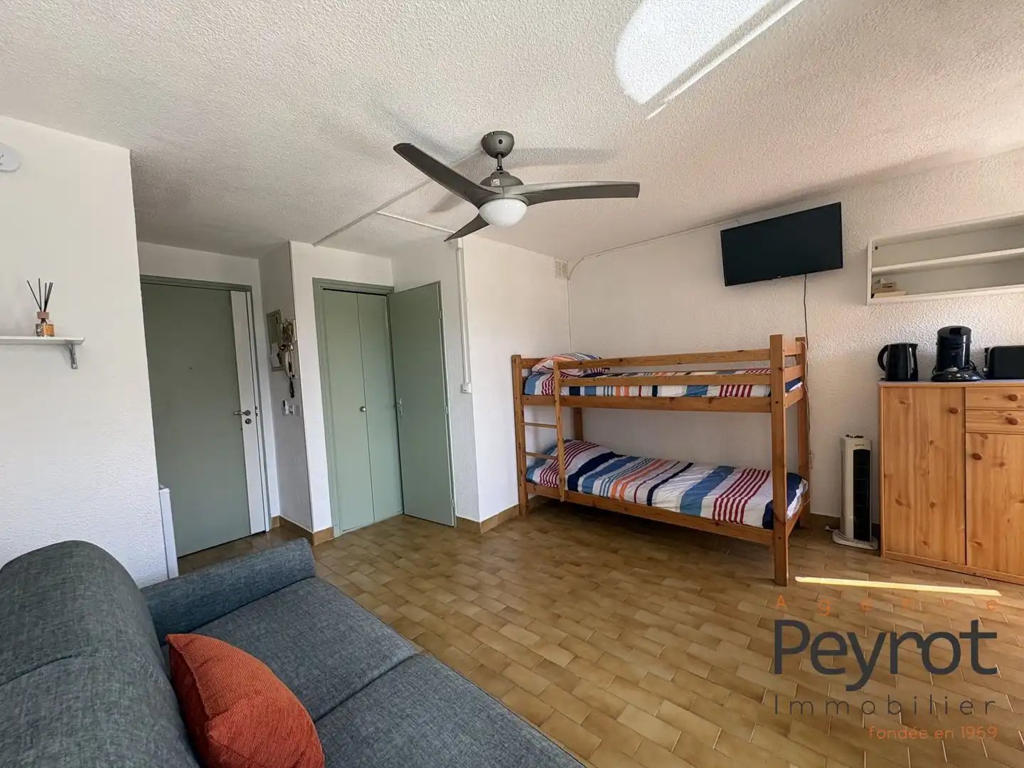Appartement à vendre, 19m², Le Barcarès