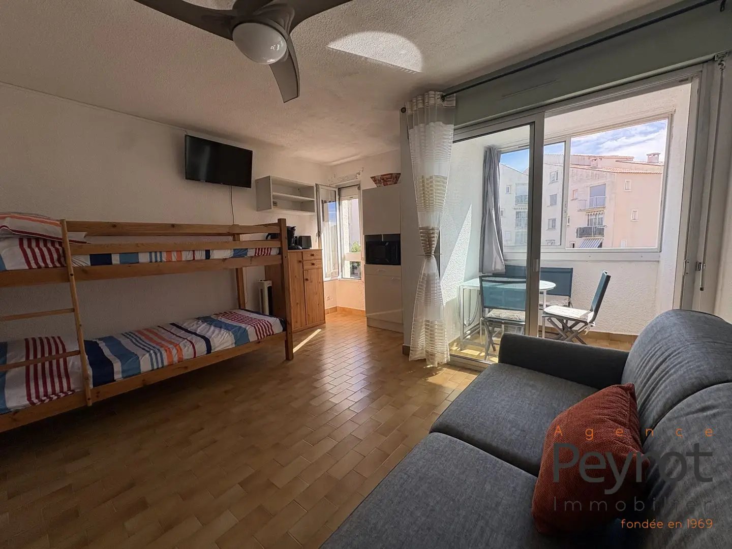 Appartement à vendre, 19m², Le Barcarès