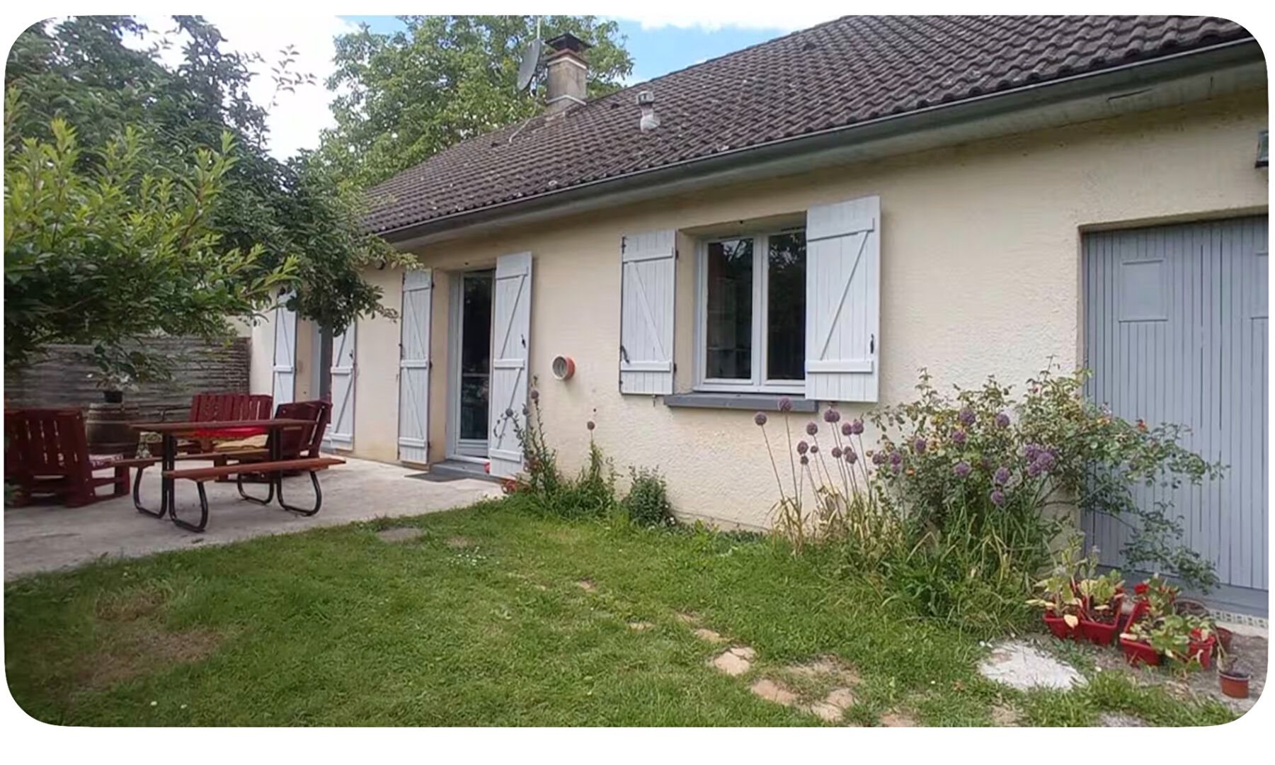 Maison à louer, 77m², Paron