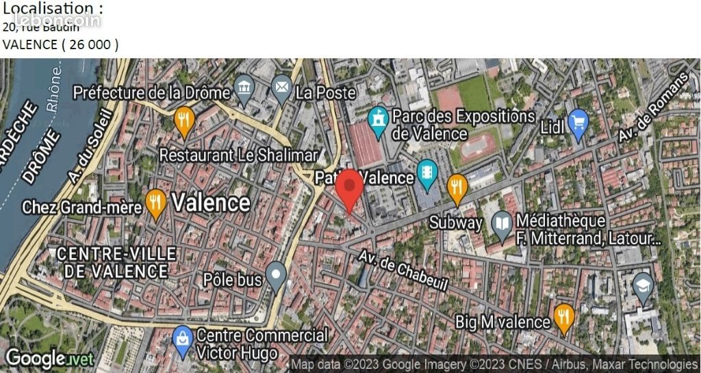 Appartement à vendre, 17m², Valence