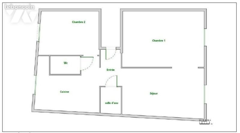 Appartement à vendre, 38m², Paris 14ème