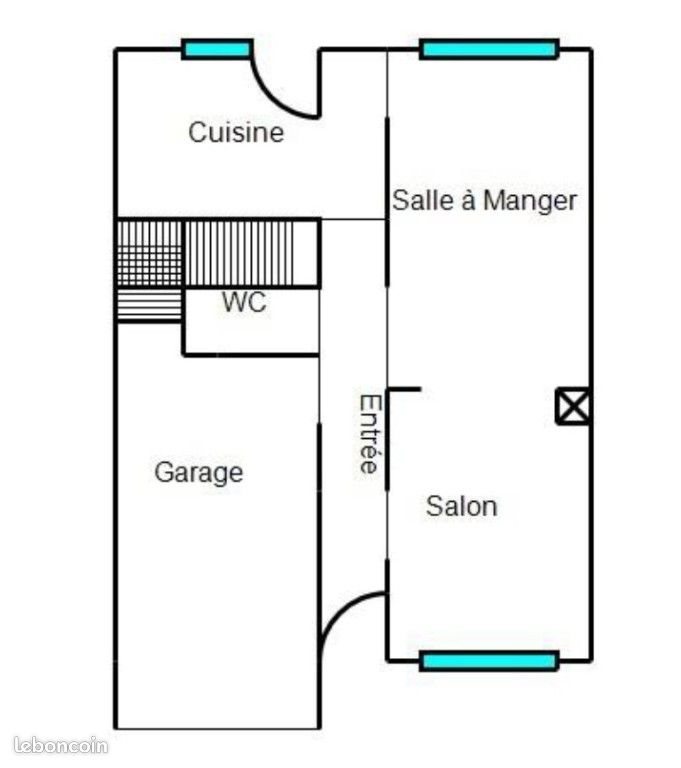 Maison à vendre, 112m², Longfossé