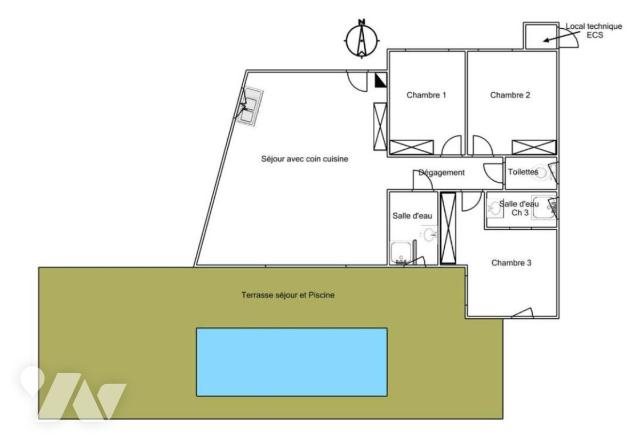 Maison à vendre, 70m², La Gaude
