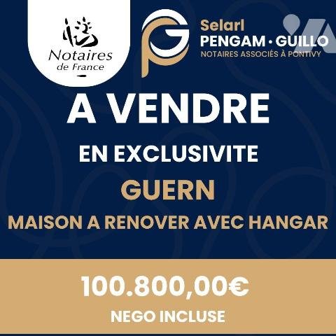 Maison à vendre, 97m², Guern