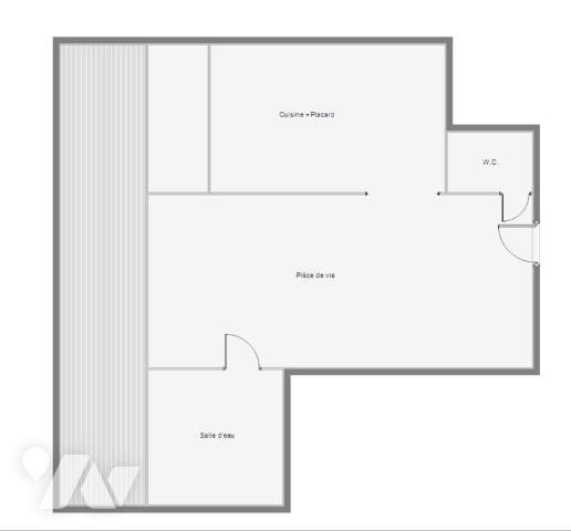 Appartement à vendre, 21m², Nantes