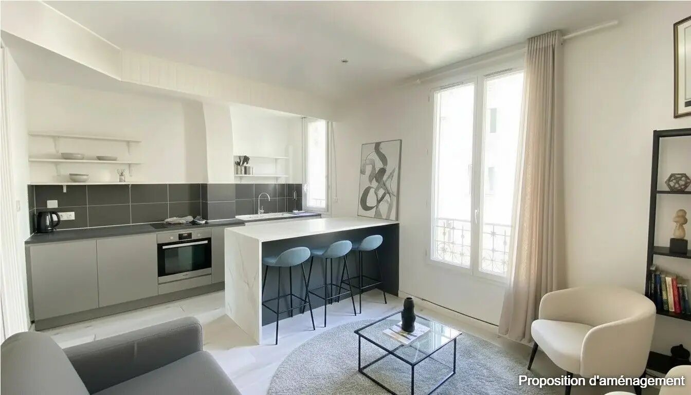 Appartement à vendre, 32m², Boulogne-Billancourt
