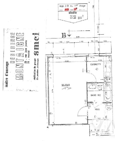 Appartement à vendre, 31m², Vesoul