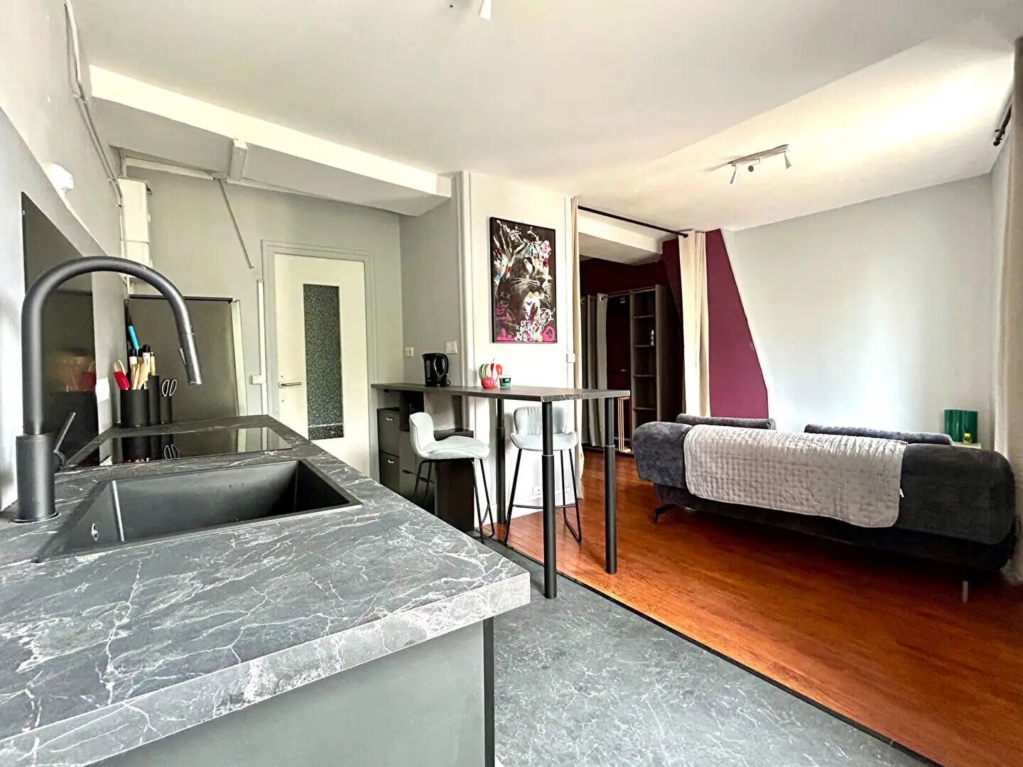 Appartement à louer, 32m², Marines