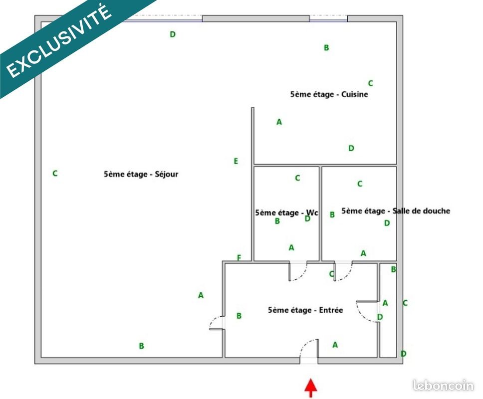 Appartement à vendre, 18m², Clichy