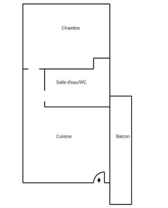 Appartement à louer, 26m², Vizille