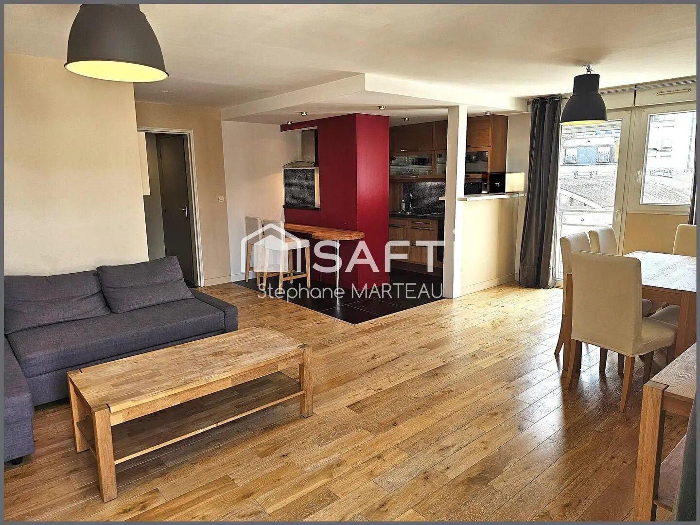 Appartement à vendre, 66m², Tours
