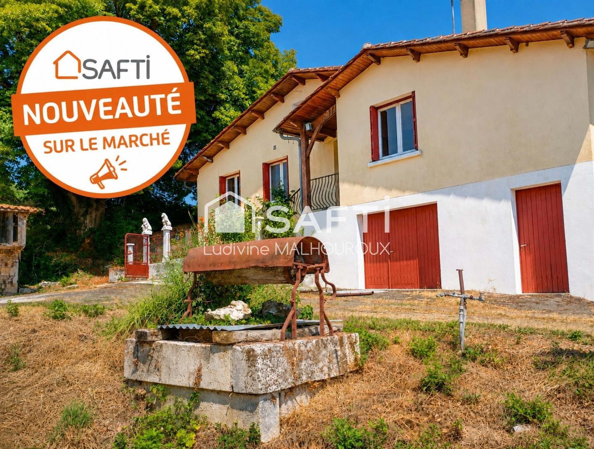 Maison à vendre, 80m², Montmoreau-Saint-Cybard