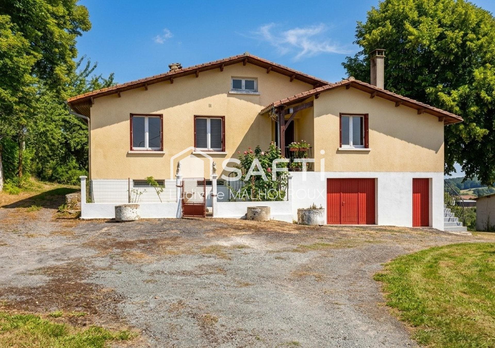 Maison à vendre, 80m², Montmoreau-Saint-Cybard