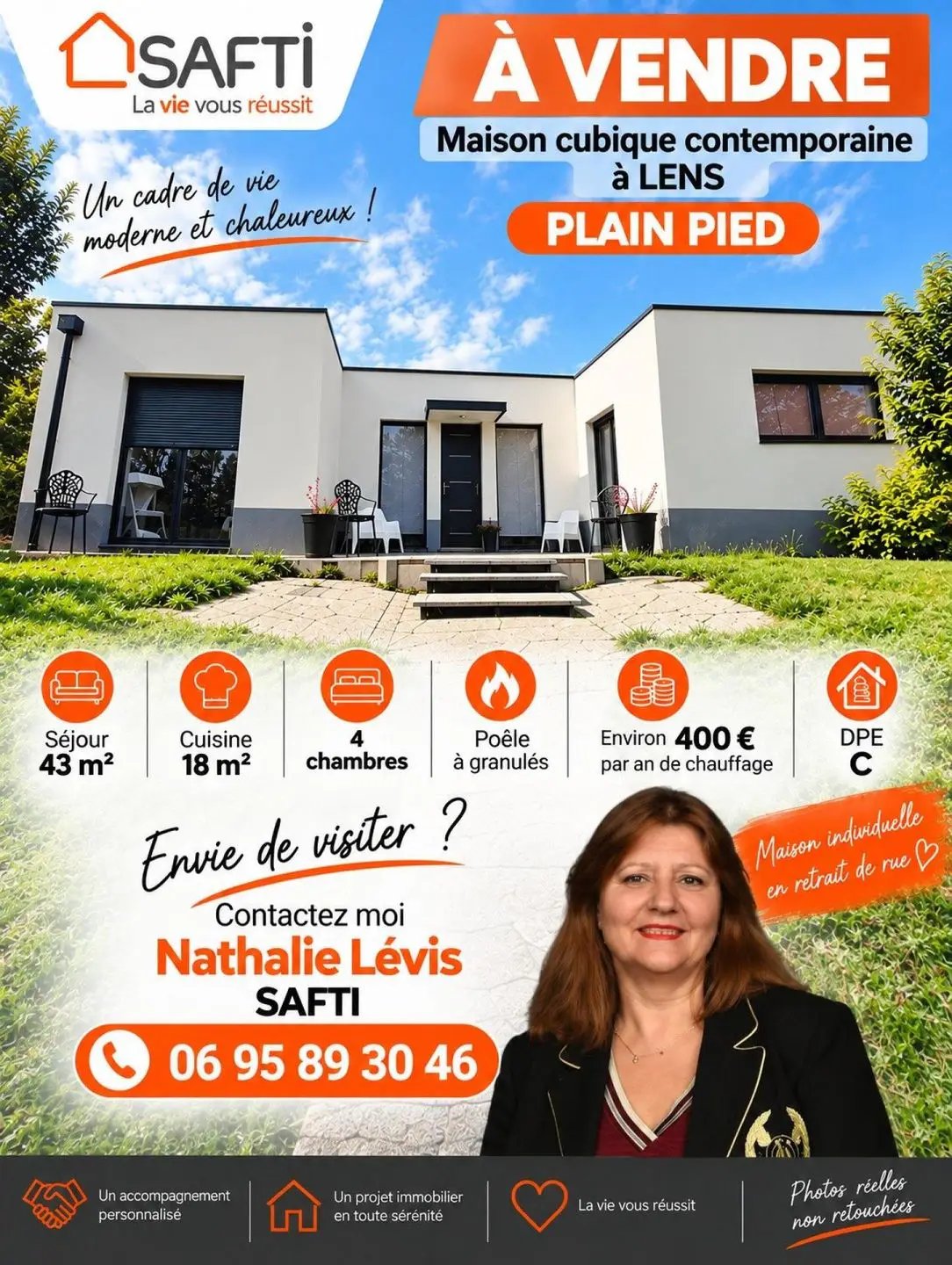 Maison à vendre, 127m², Eleu-dit-Leauwette