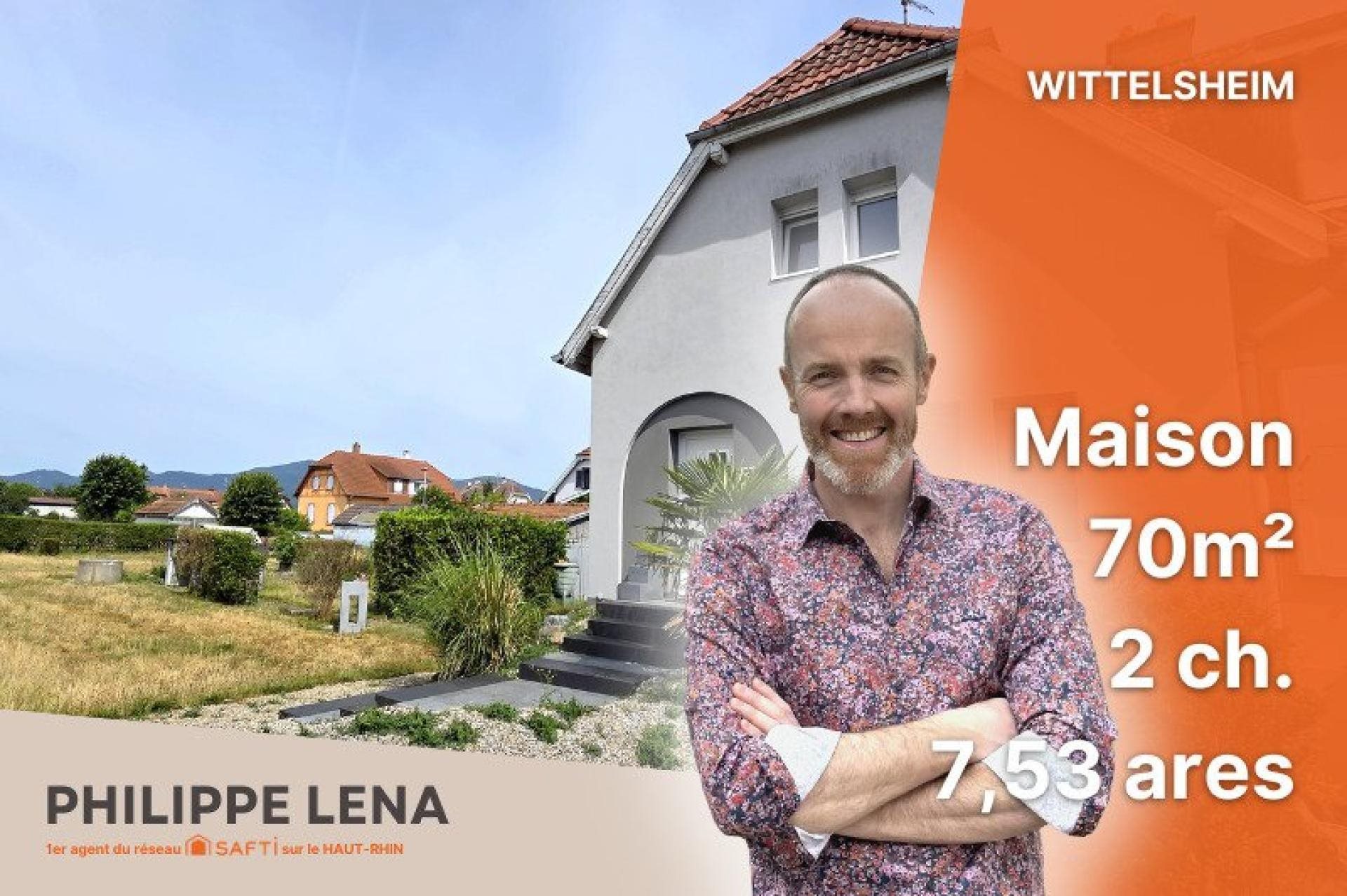 Maison à vendre, 70m², Wittelsheim