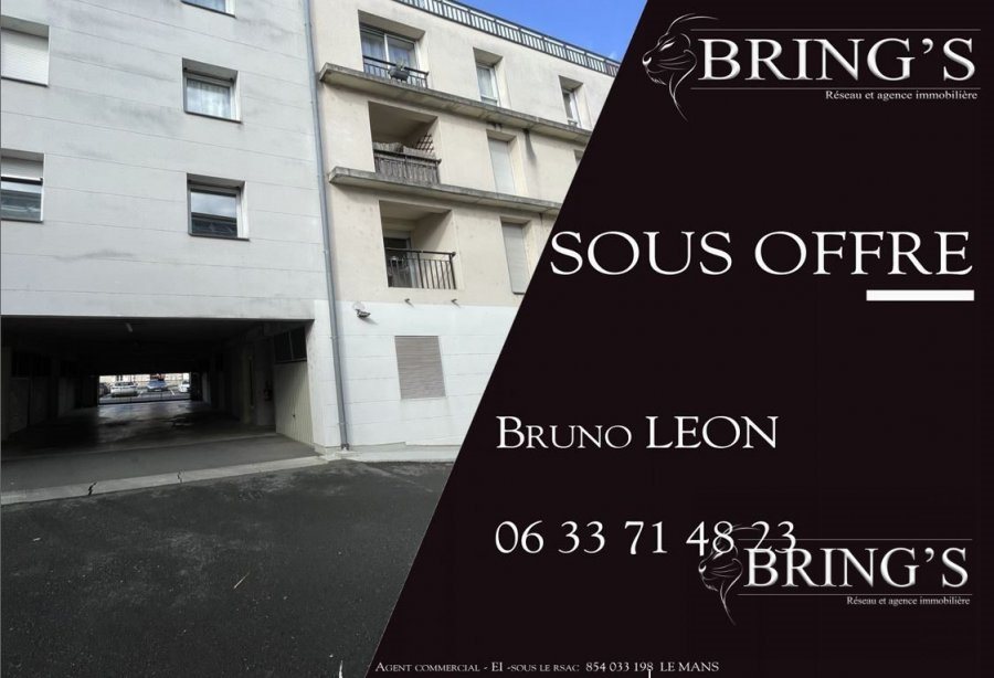 Appartement à vendre, 36m², Le Mans