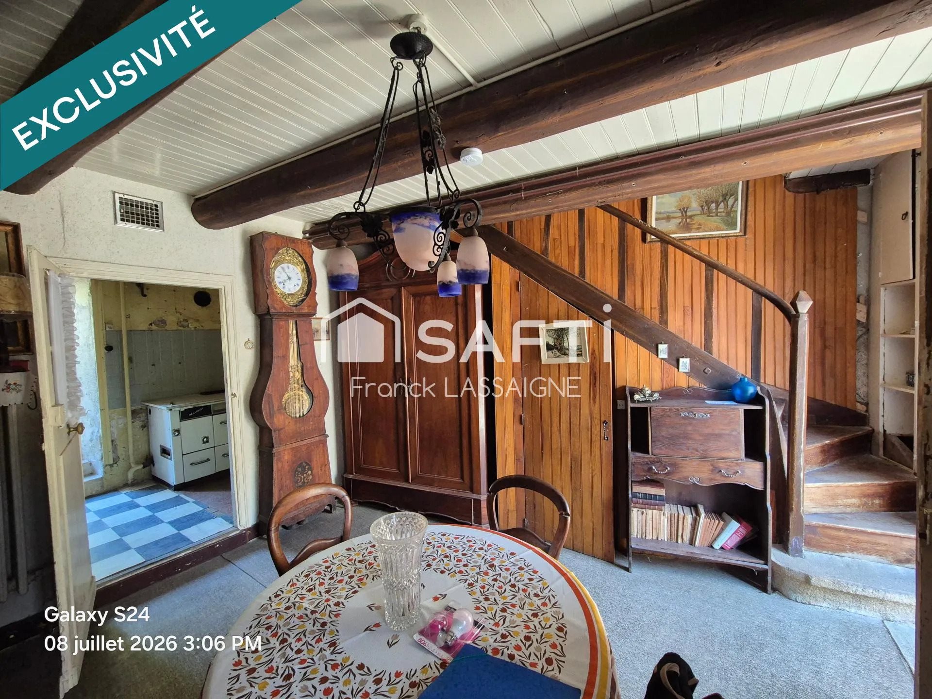 Maison à vendre, 65m², Bertignat