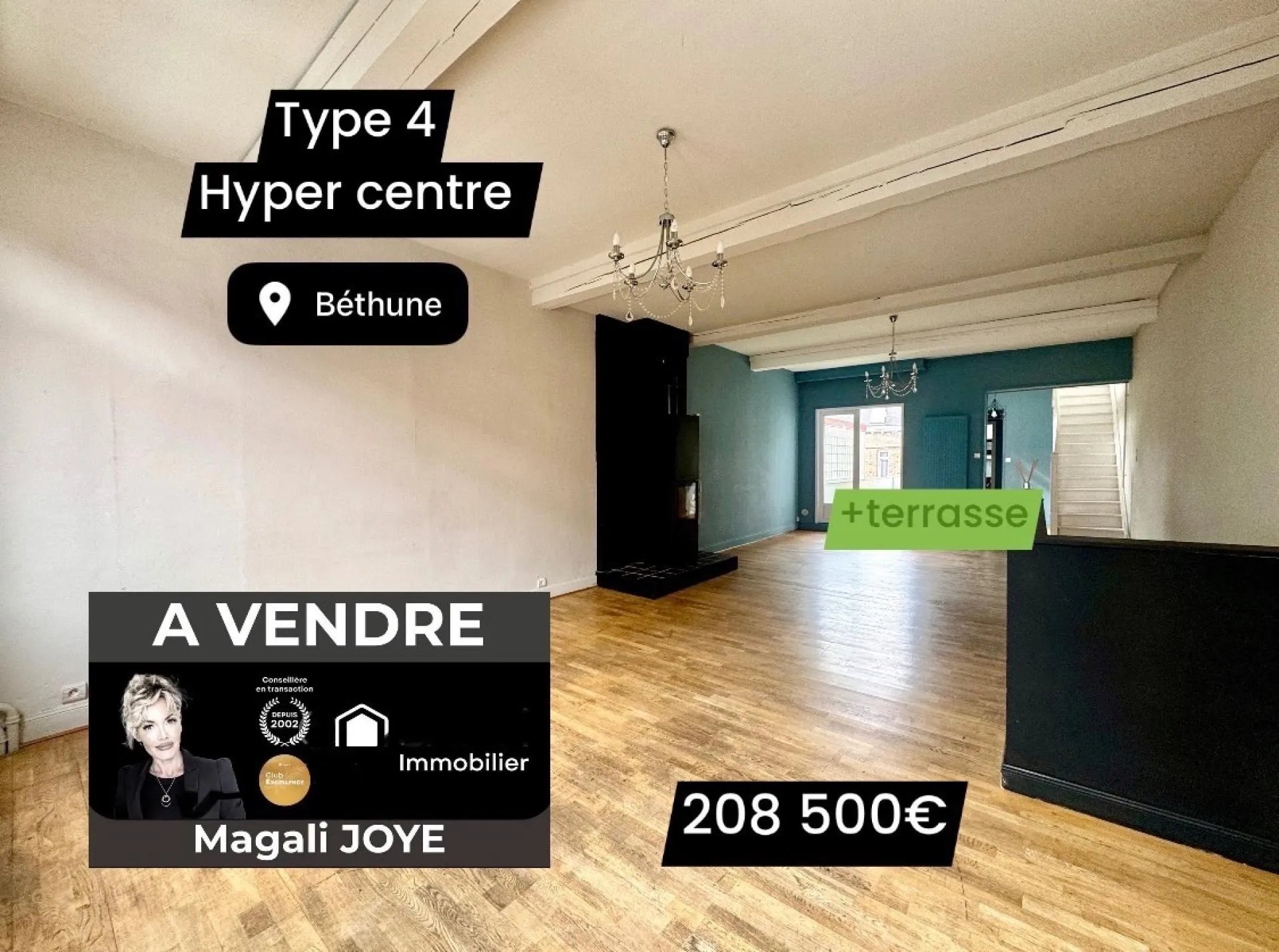 Appartement à vendre, 158m², Béthune