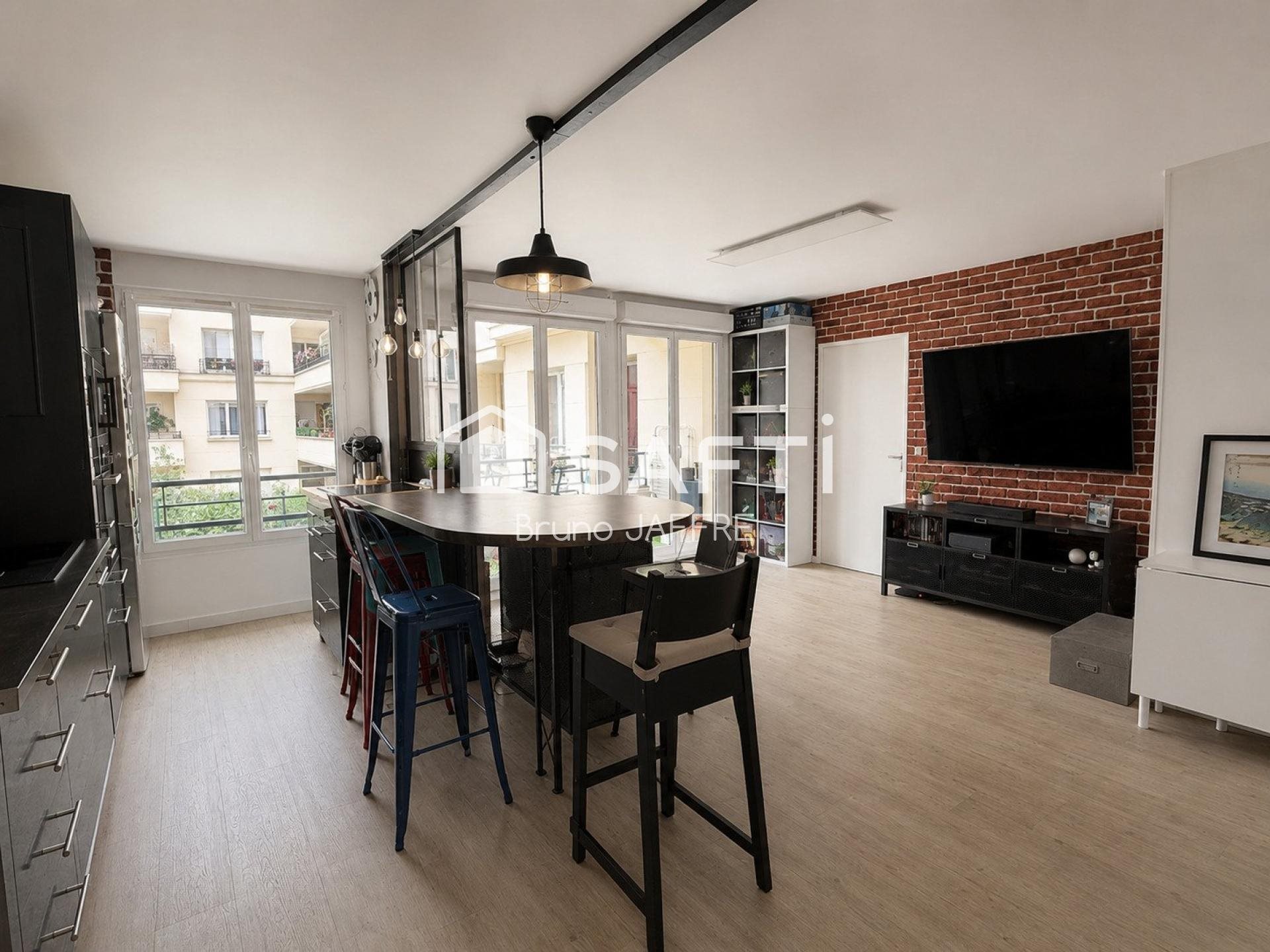 Appartement à vendre, 62m², Issy-les-Moulineaux