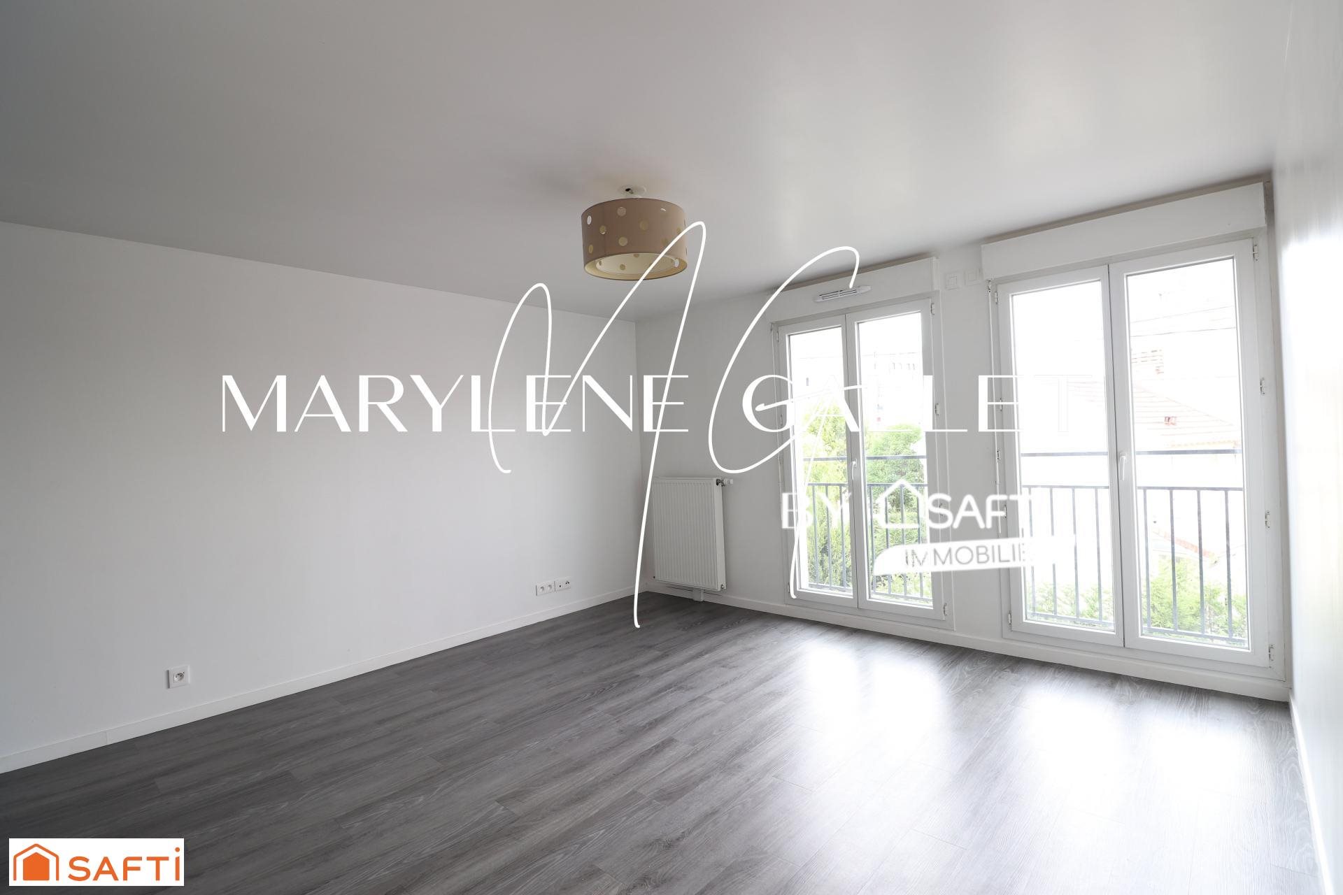 Appartement à vendre, 41m², Achères