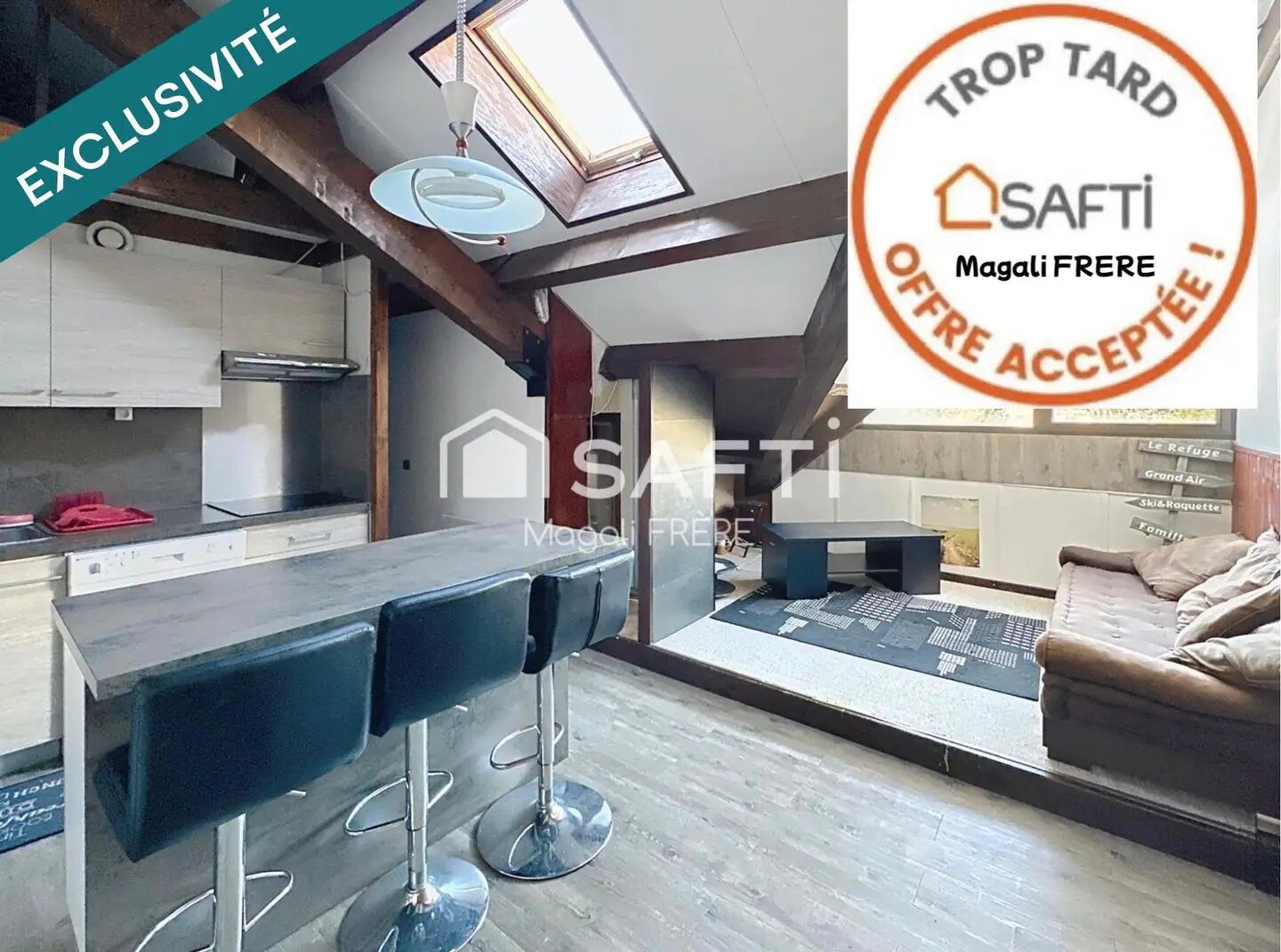 Appartement à vendre, 66m², Ancelle