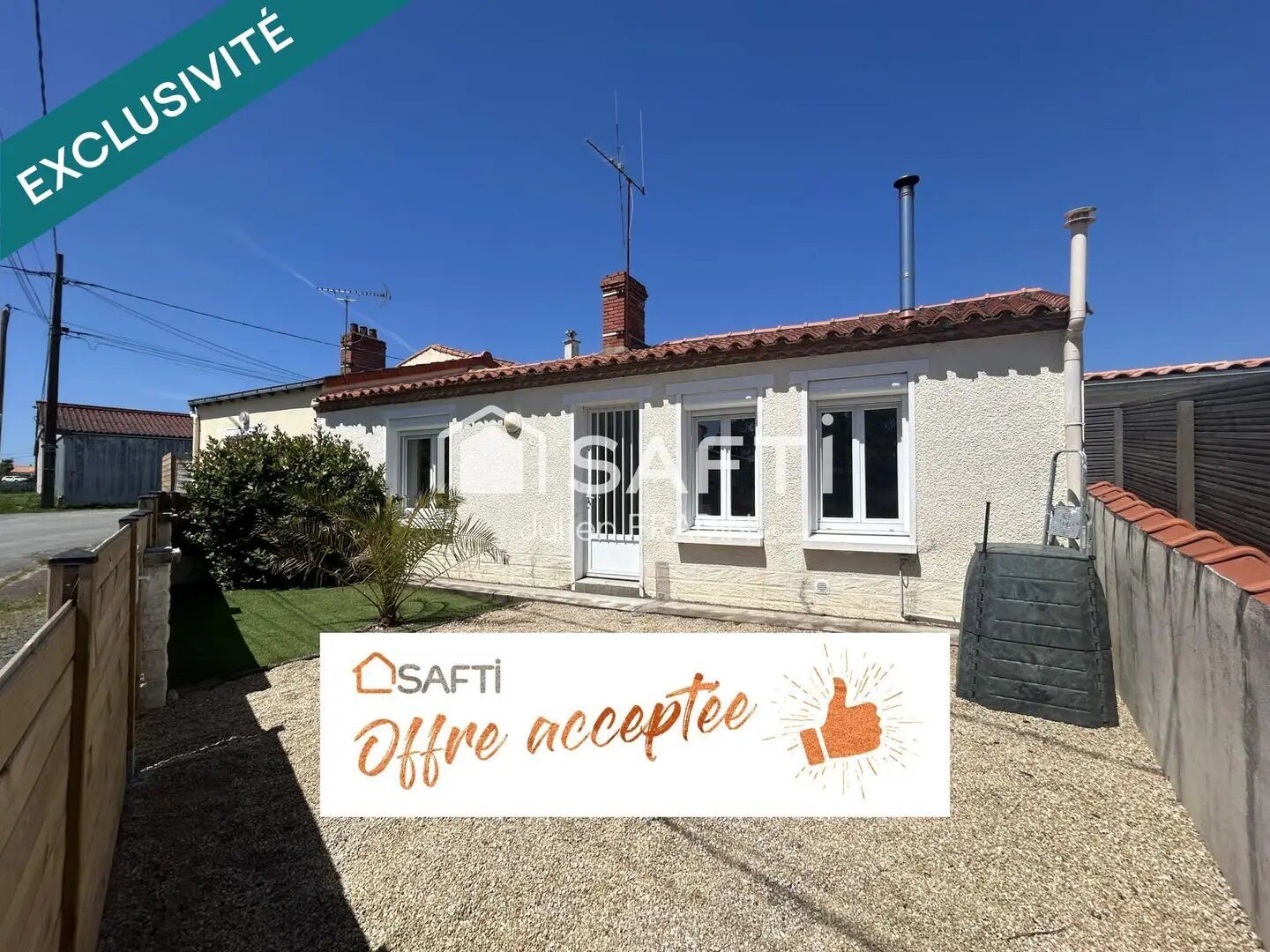 Maison à vendre, 55m², Saint-Julien-de-Concelles