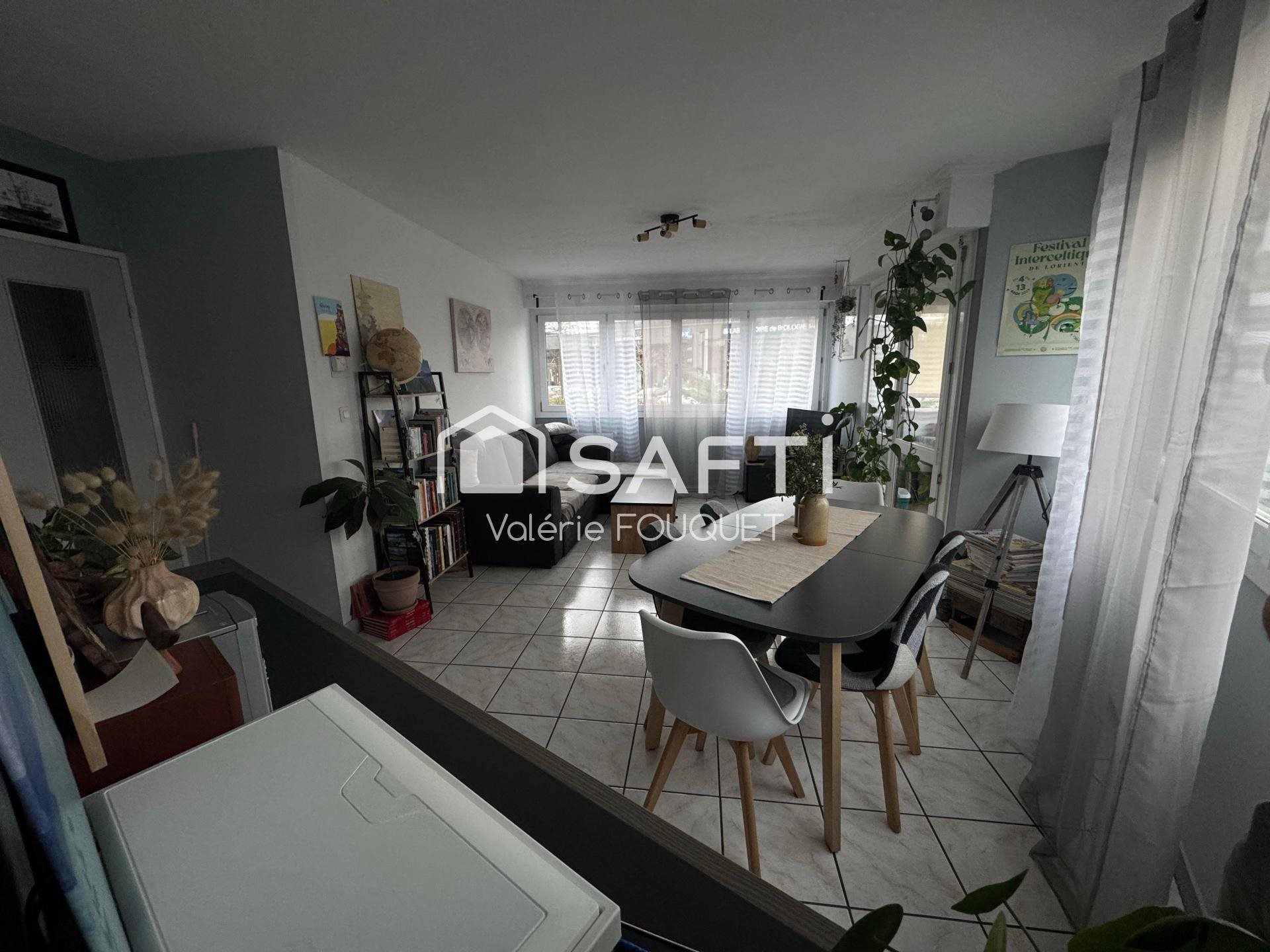 Appartement à vendre, 54m², Laxou