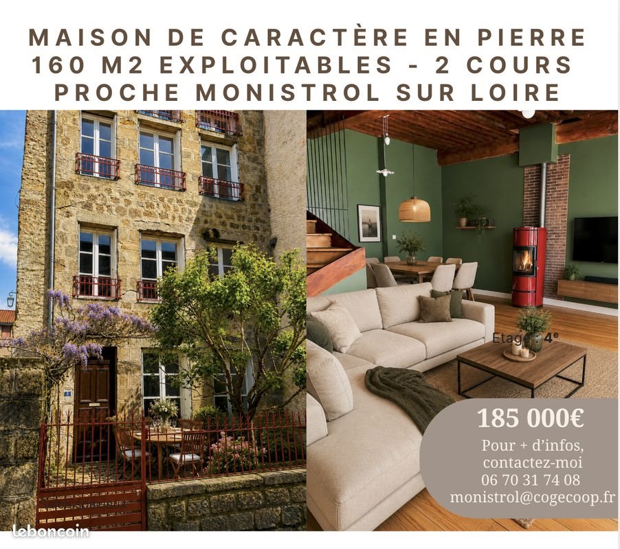 Maison à vendre, 160m², Monistrol-sur-Loire
