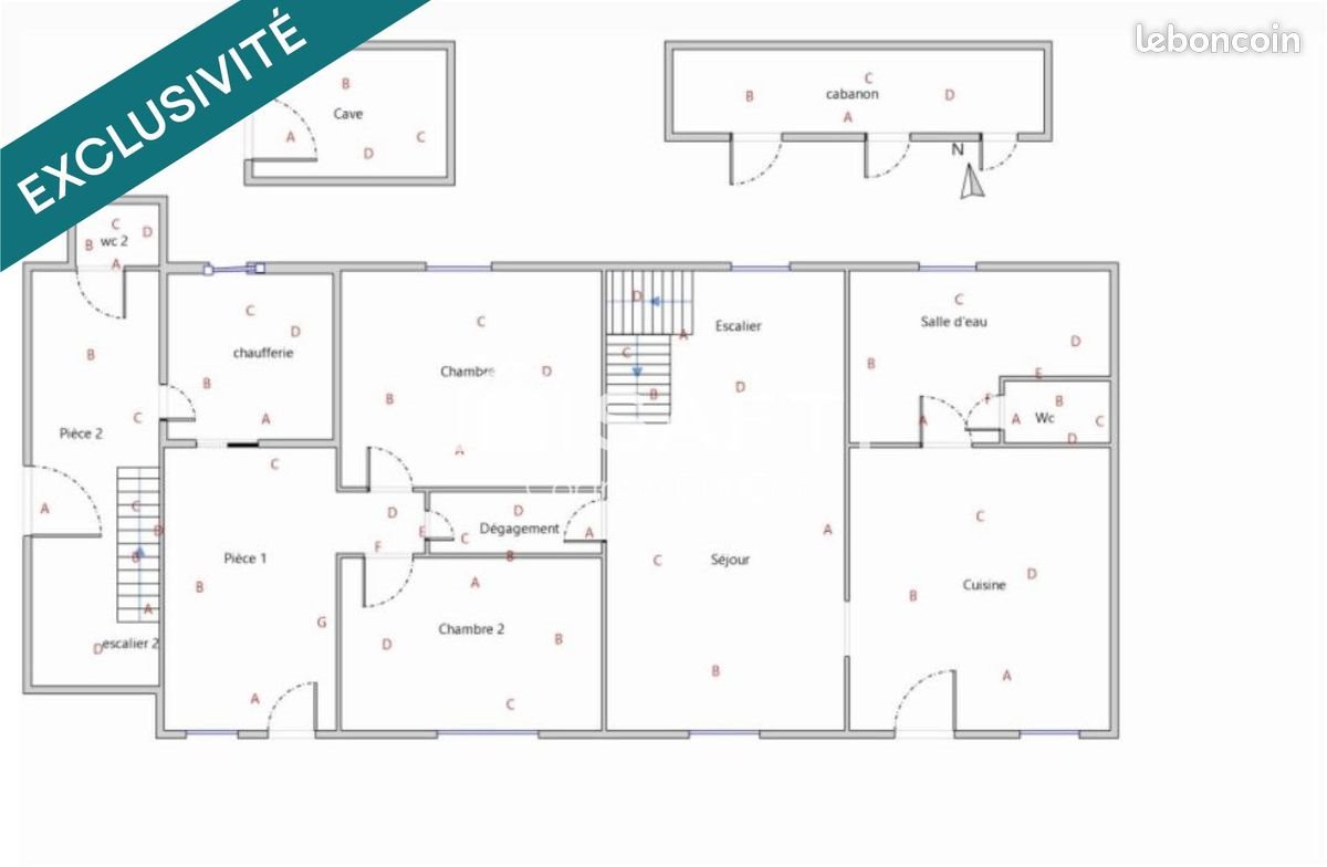 Maison à vendre, 80m², Chamblet