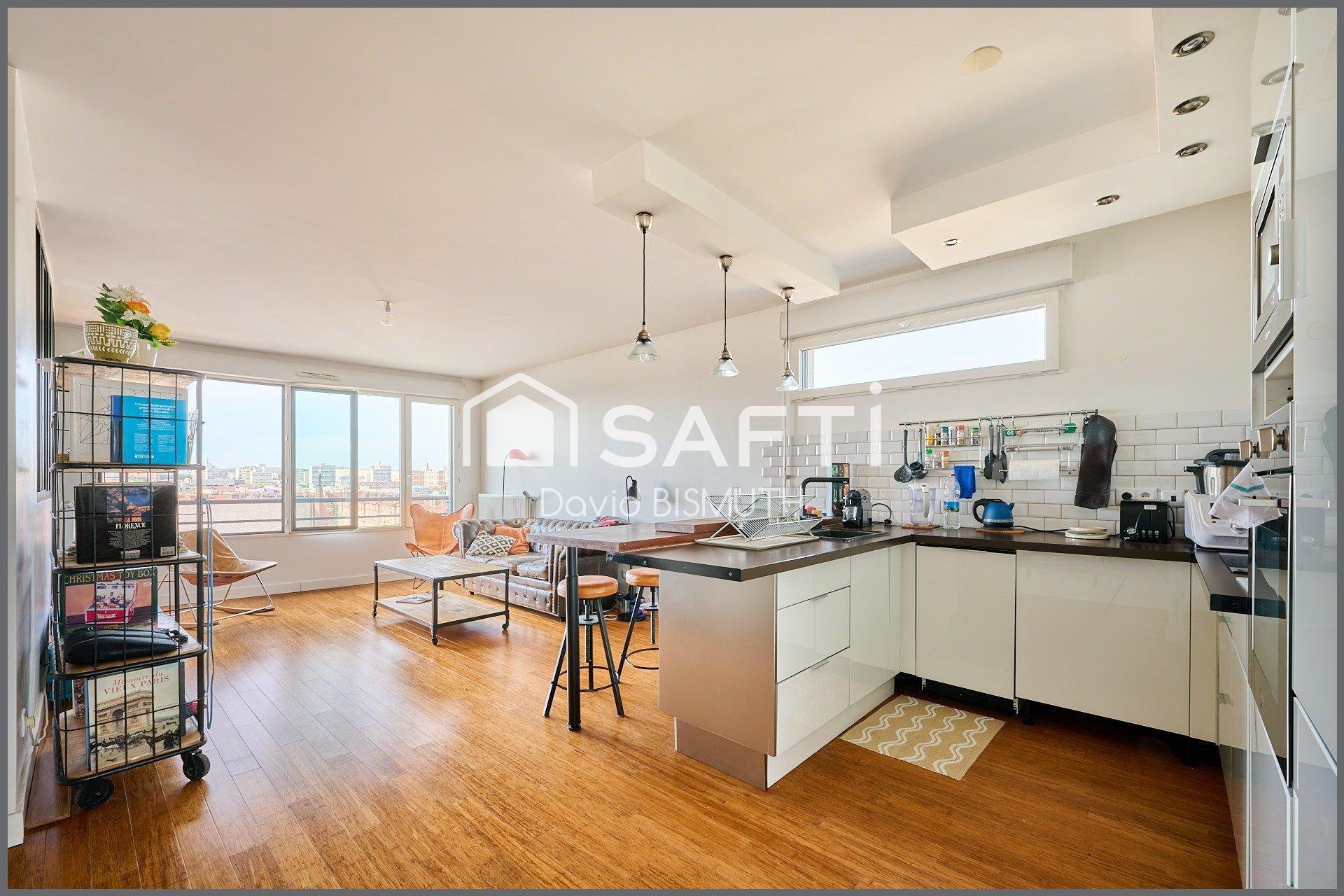 Appartement à vendre, 70m², Ivry-sur-Seine