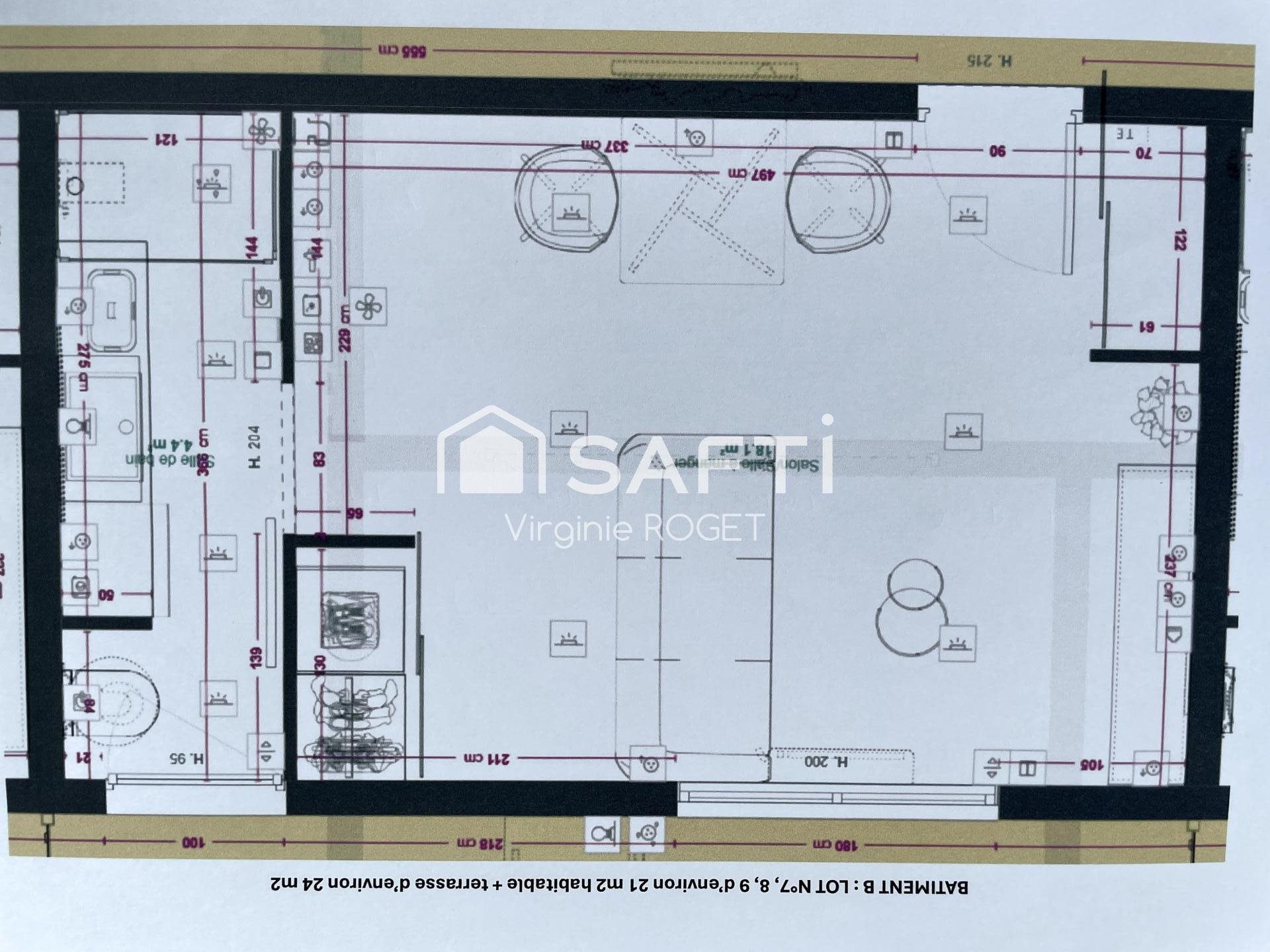 Appartement à vendre, 29m², Reims