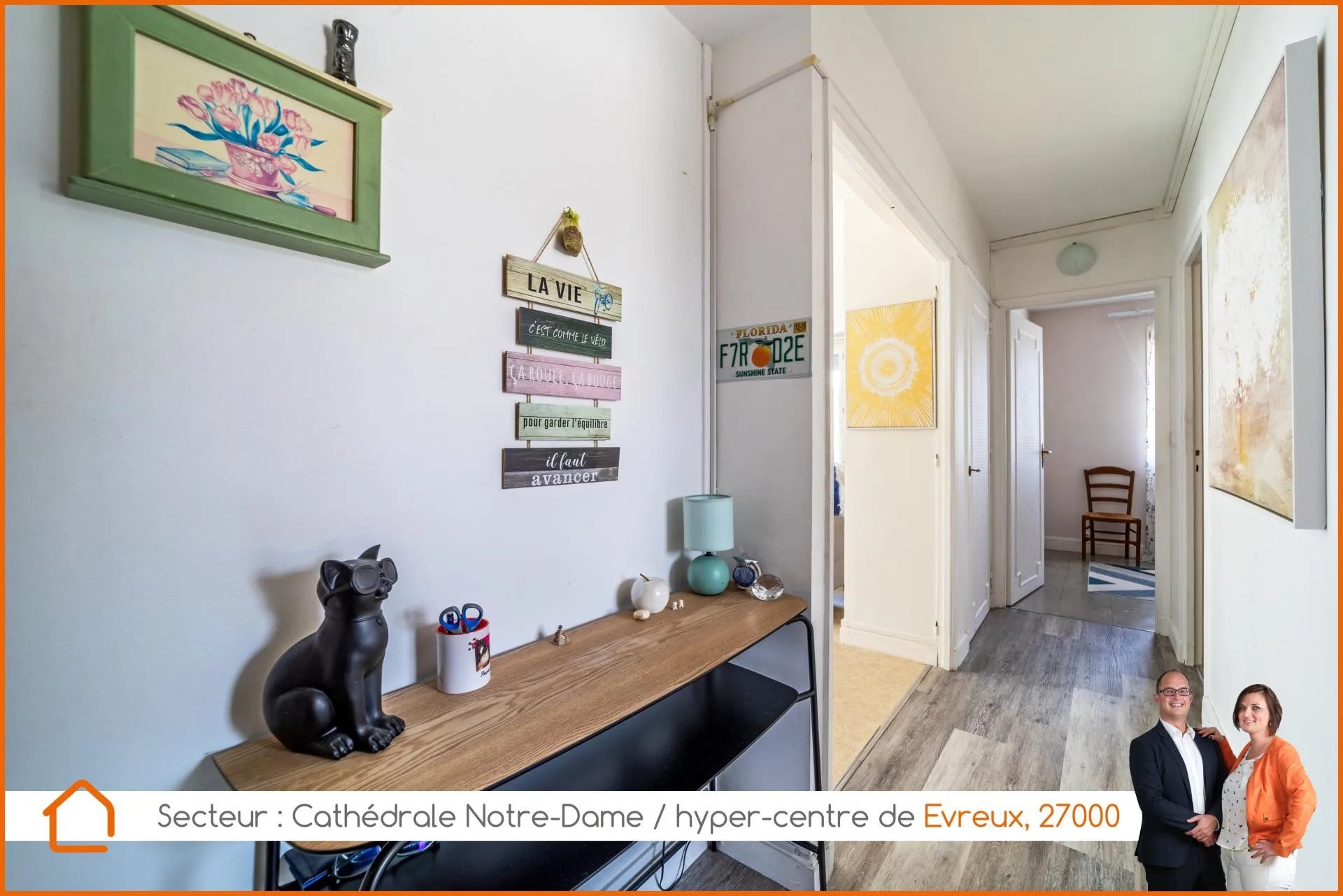 Appartement à vendre, 55m², Evreux