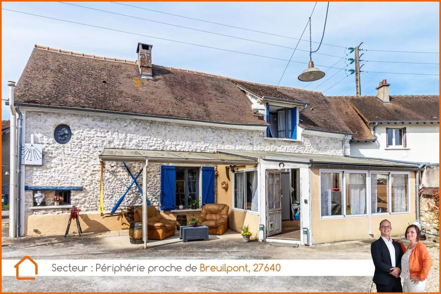 Maison à vendre, 108m², Breuilpont