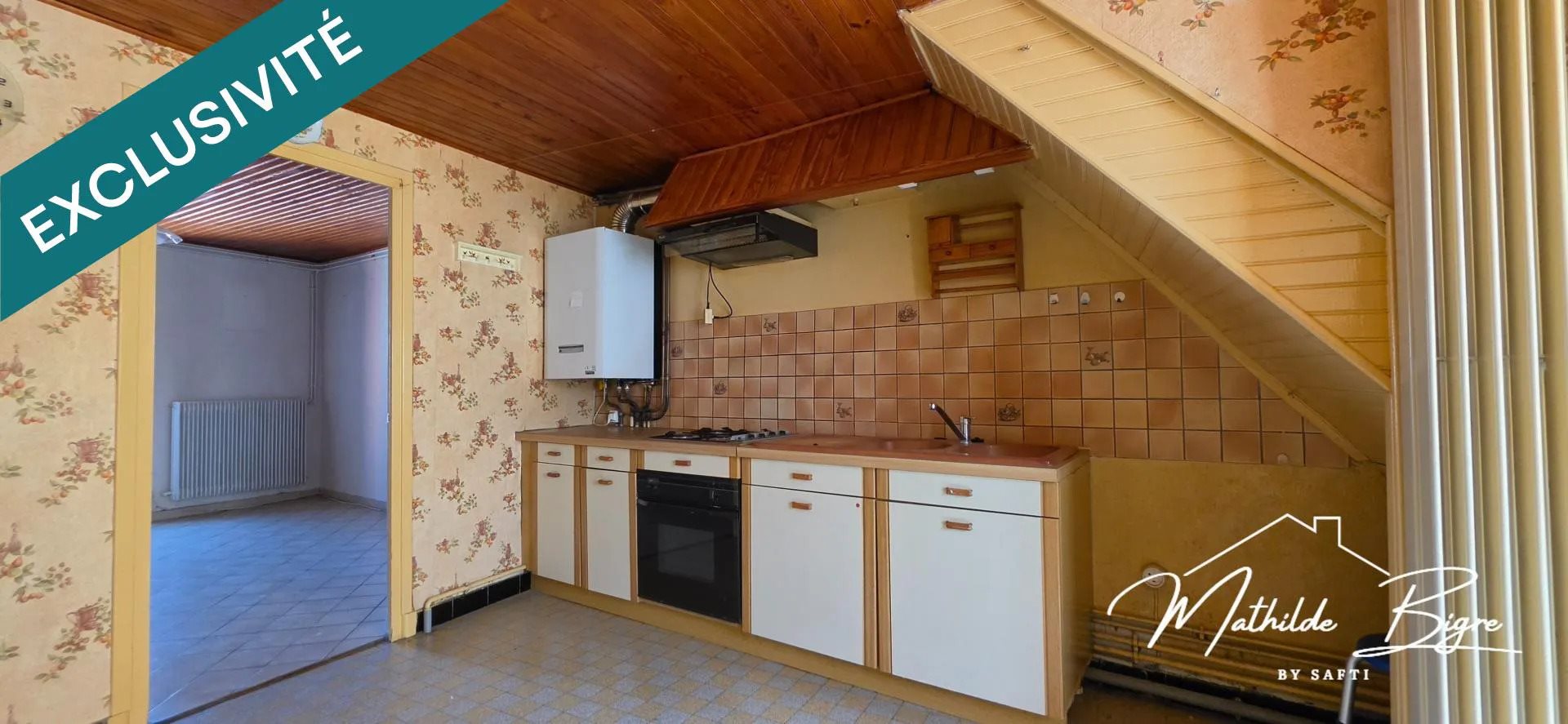 Maison à vendre, 58m², Saint-Germain-Lembron