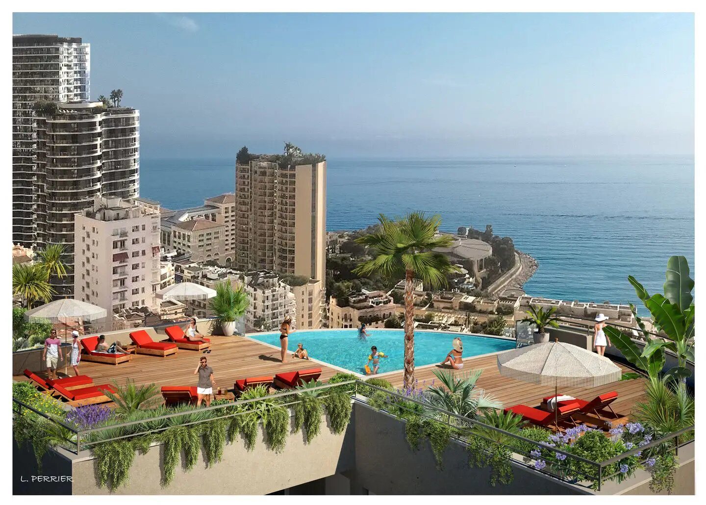 Appartement à louer, 89m², Beausoleil