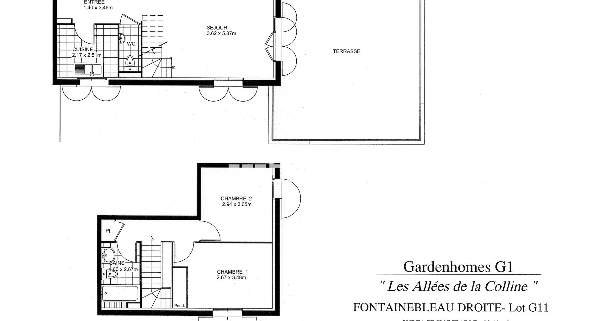 Appartement à louer, 57m², Yzeure