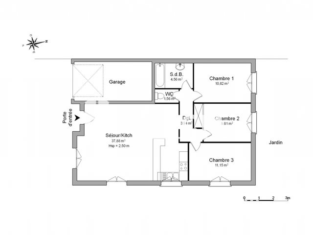 Maison à louer, 79m², Lézignan-Corbières
