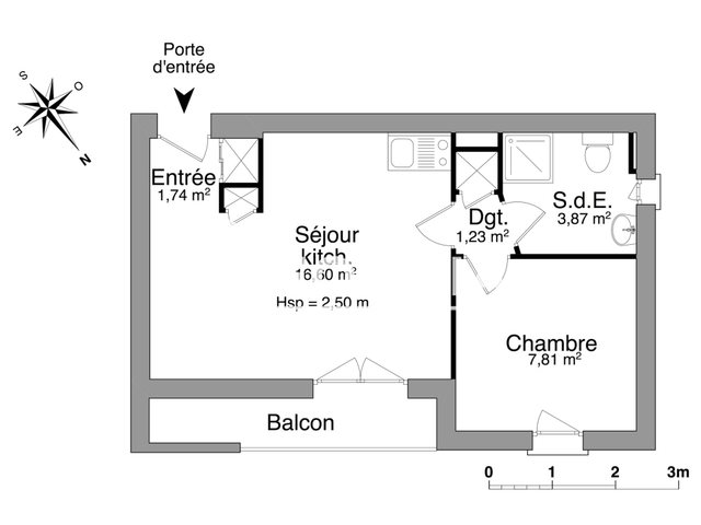Appartement à louer, 31m², La Roche-sur-Yon