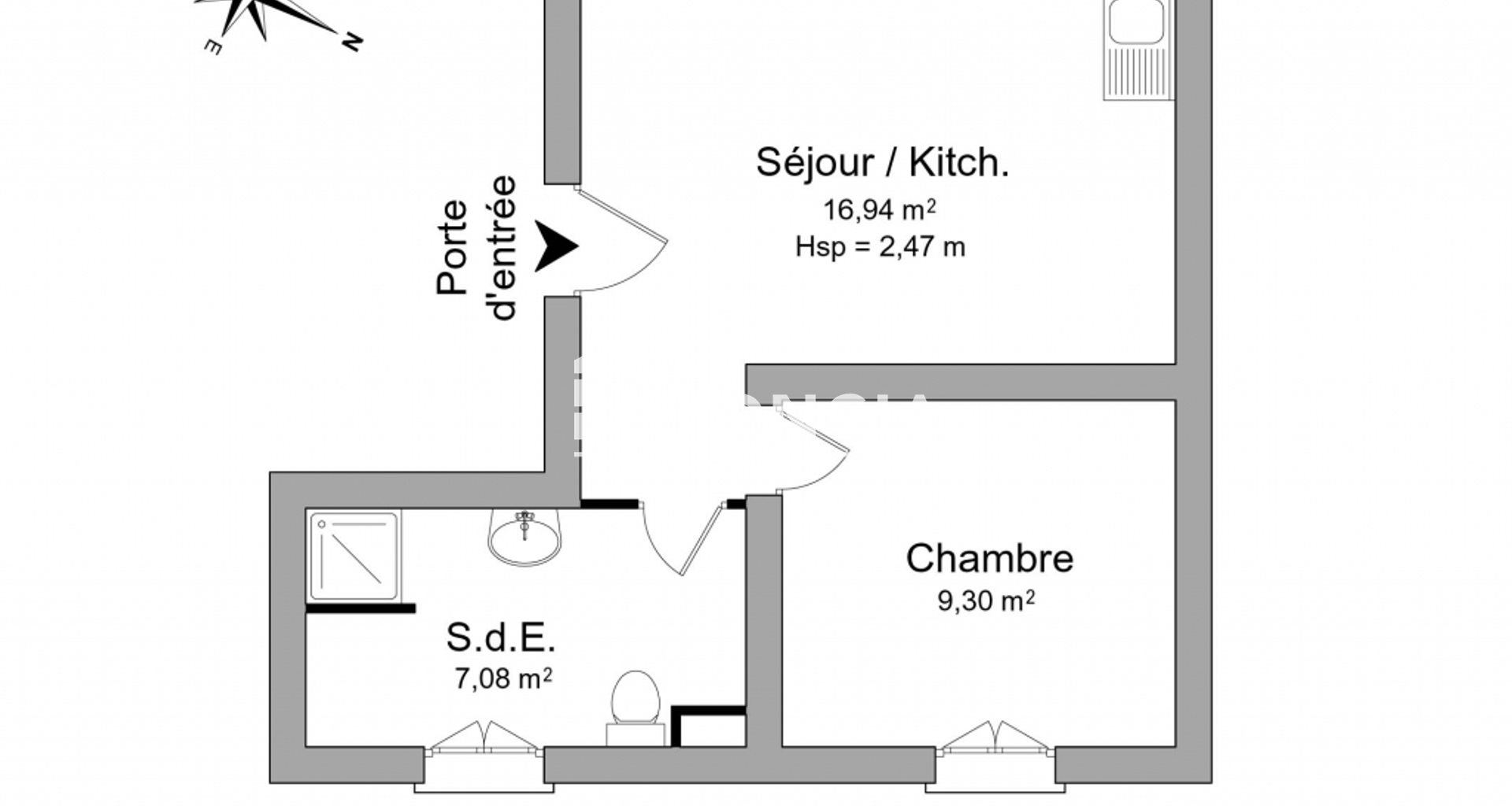 Appartement à louer, 33m², Pierrelaye