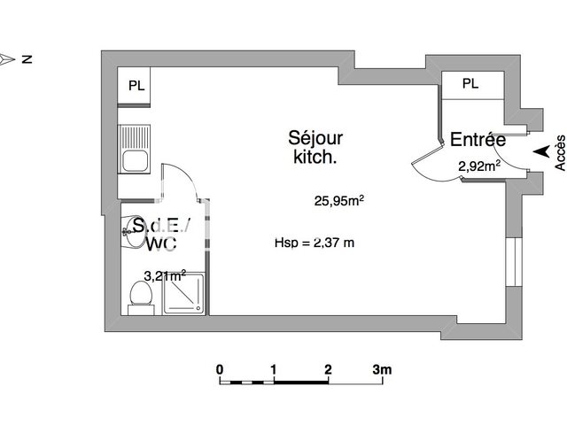 Appartement à louer, 32m², Charleville-Mézières