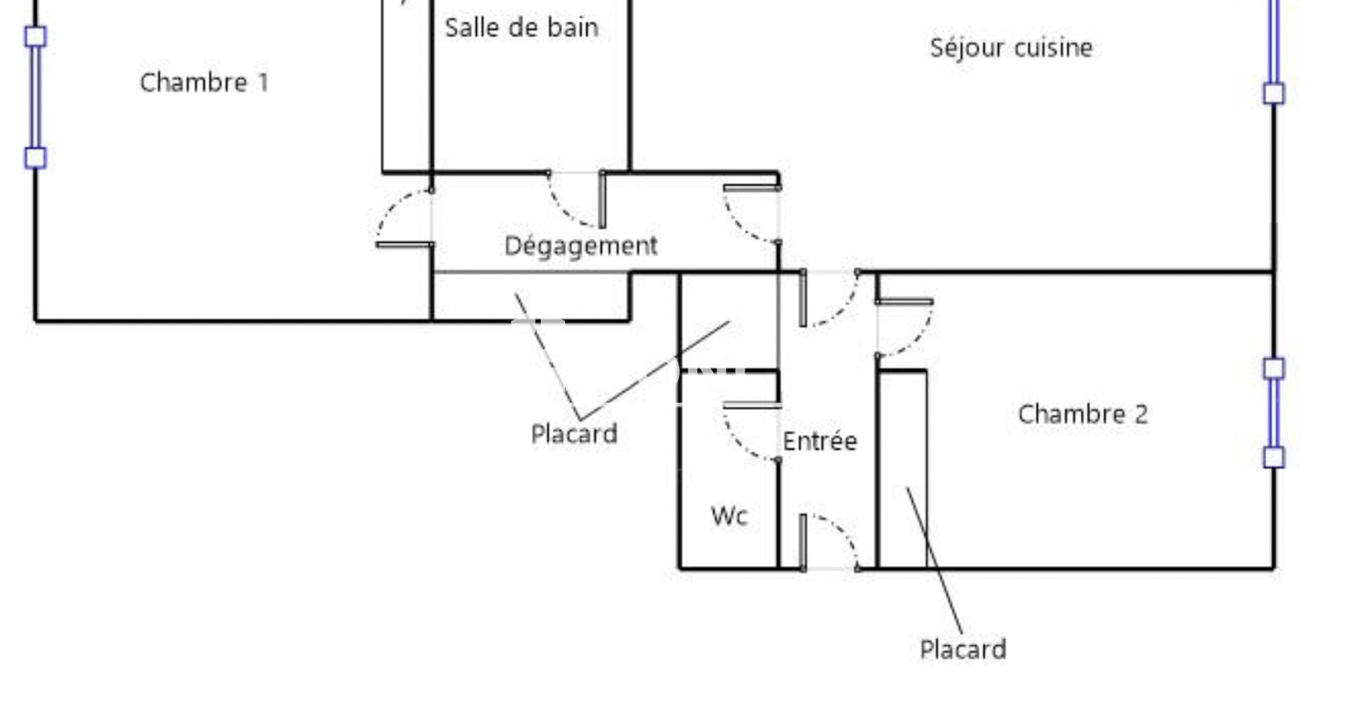 Appartement à louer, 56m², Lyon 8ème