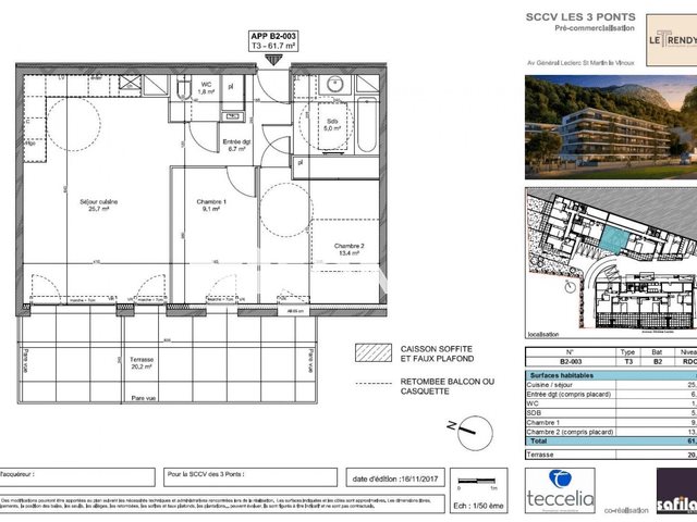 Appartement à louer, 61m², Quaix-en-Chartreuse