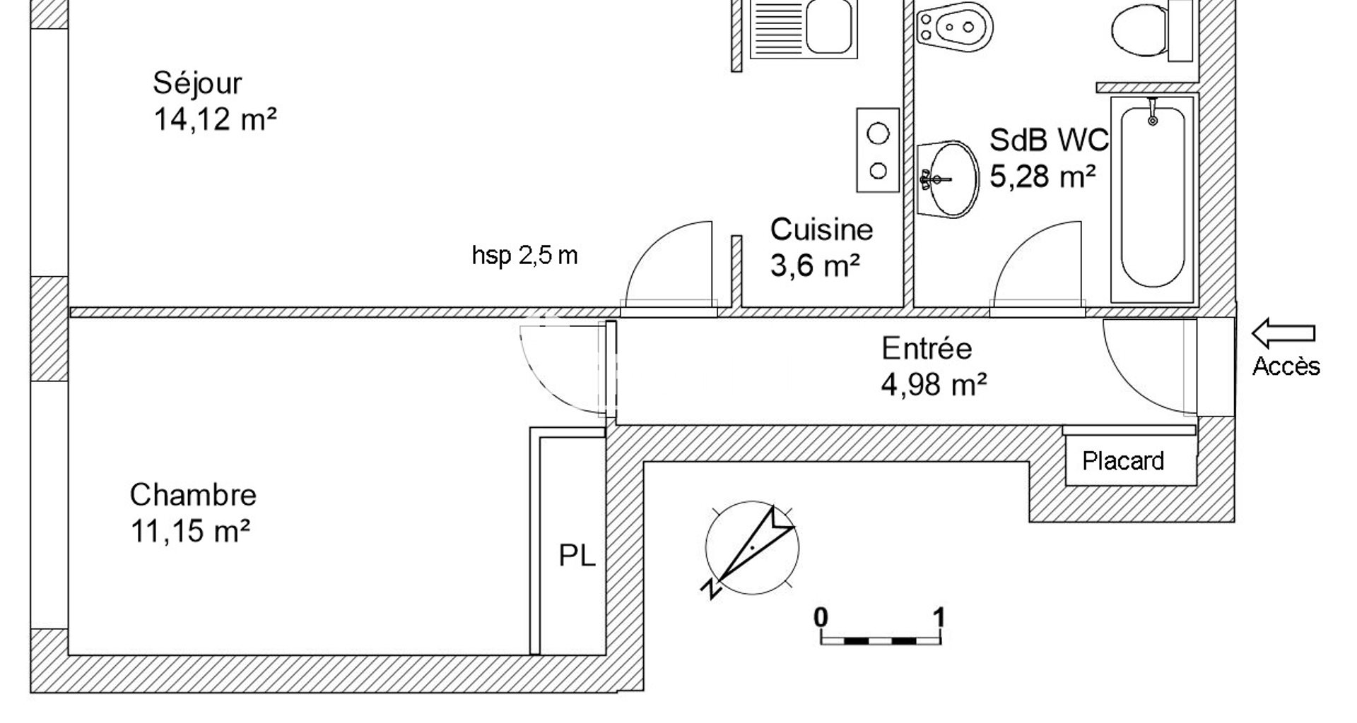 Appartement à louer, 39m², Paris 12ème
