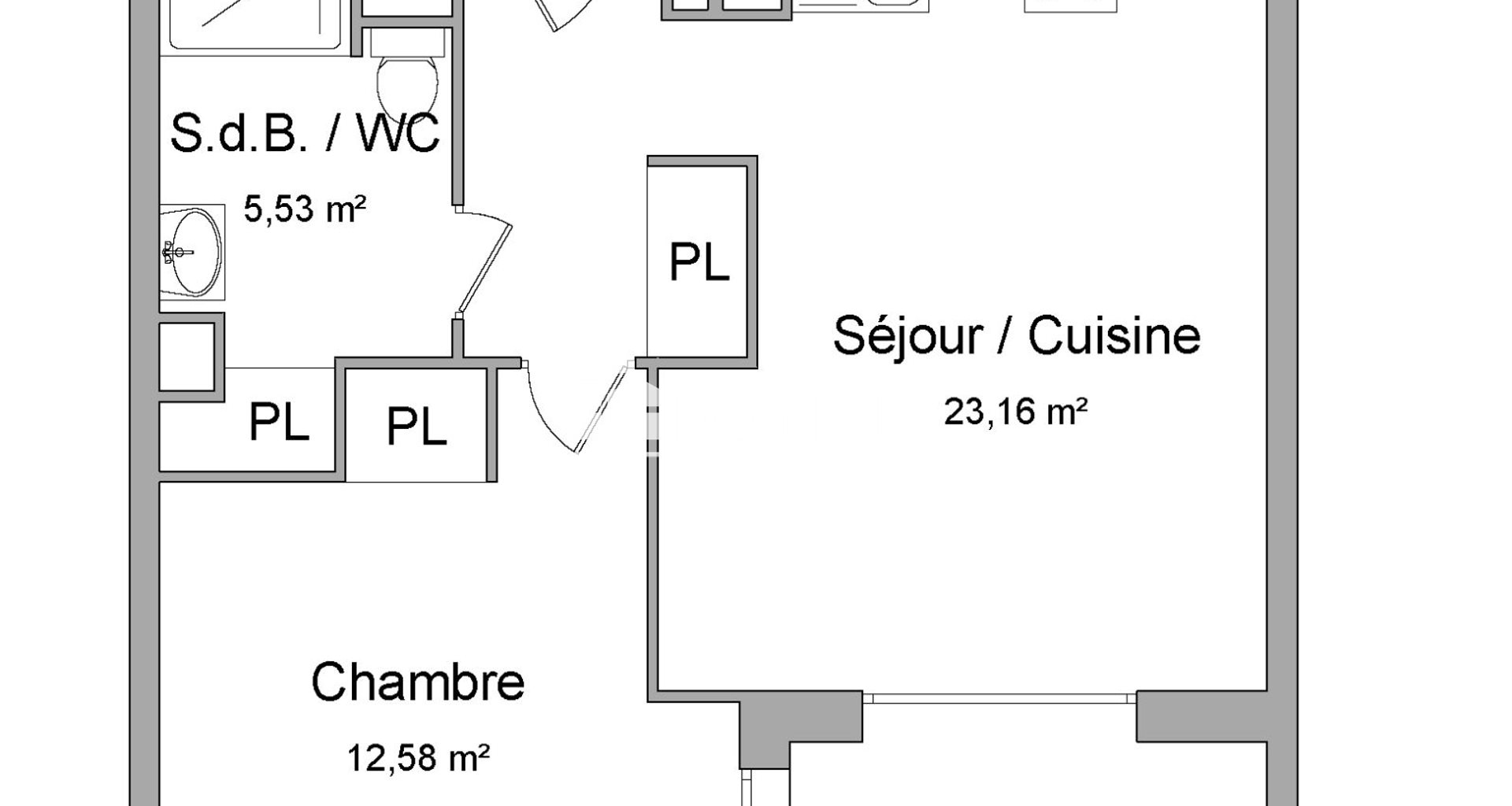 Appartement à louer, 41m², Collonges-au-Mont-d'Or